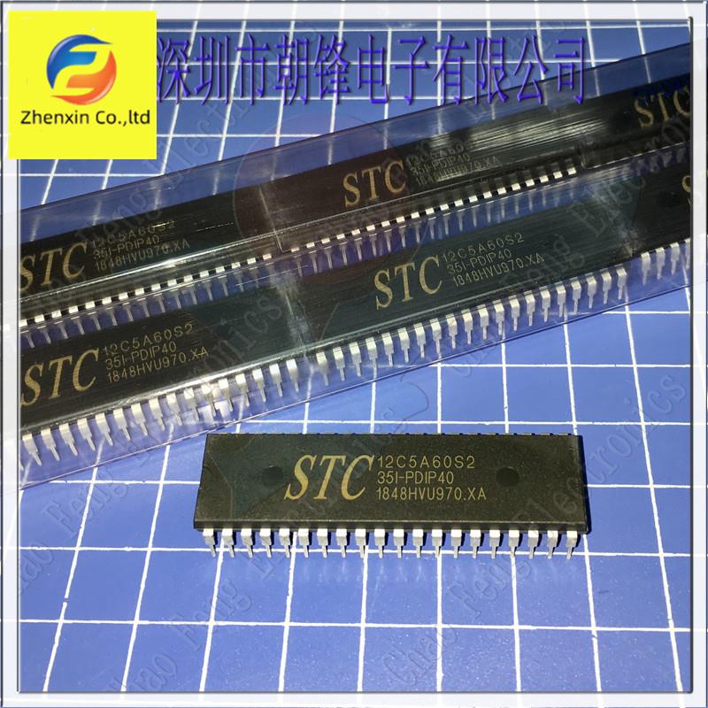 10pcs  ο STC12C5A60S2-35I-PDIP40 DIP40